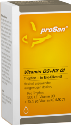 PROSAN Vitamin D3+K2-Öl