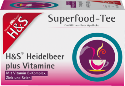 H&S Heidelbeer plus Vitamine Filterbeutel