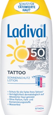 LADIVAL Tattoo Sonnenschutz Lotion LSF 50