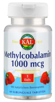 VITAMIN B12 METHYLCOBALAMIN 1000 µg Tabletten