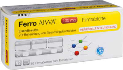 FERRO AIWA 100 mg Filmtabletten