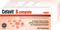 CEFAVIT B-complete Filmtabletten