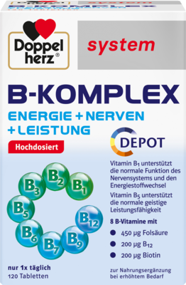 DOPPELHERZ B-Komplex system Tabletten