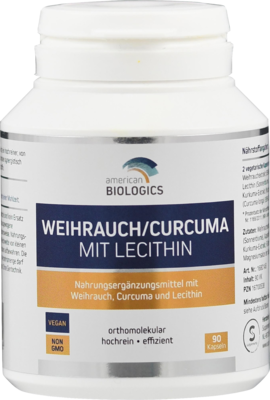 WEIHRAUCH/CURCUMA m.Lecithin Americ.Biologics Kps.