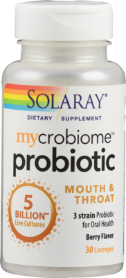 MYCROBIOME Mund und Rachen Solaray Lutschtabletten