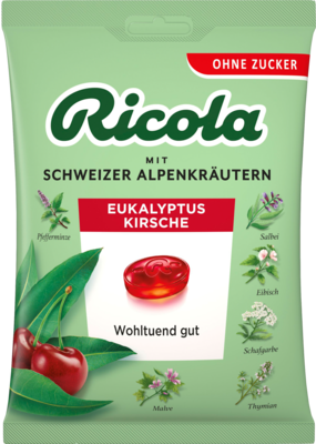 RICOLA o.Z.Beutel Eukalyptus Kirsche Bonbons