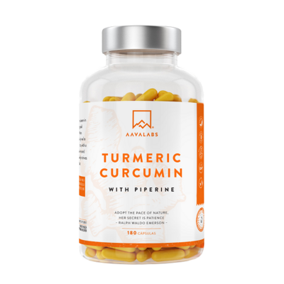 AAVALABS Curcumin+Piperin vegan Kapseln