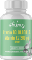 VITAMIN D3 DEPOT 10.000 I.E.+Vitamin K2 200 µg Tab