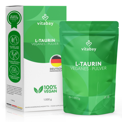 TAURIN PUR 6000 mg vegan Pulver