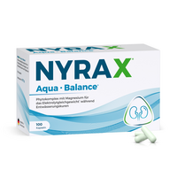 NYRAX Aqua Balance während Entwässerungs-Kuren Kps